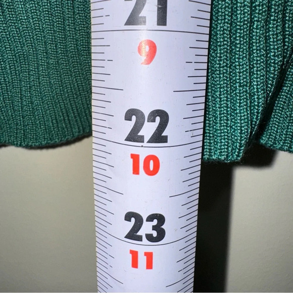 Women’s Vintage Dué Per Dué Brand Silk Green Beaded Tank Top Cardigan Size: XL - Picture 14 of 16